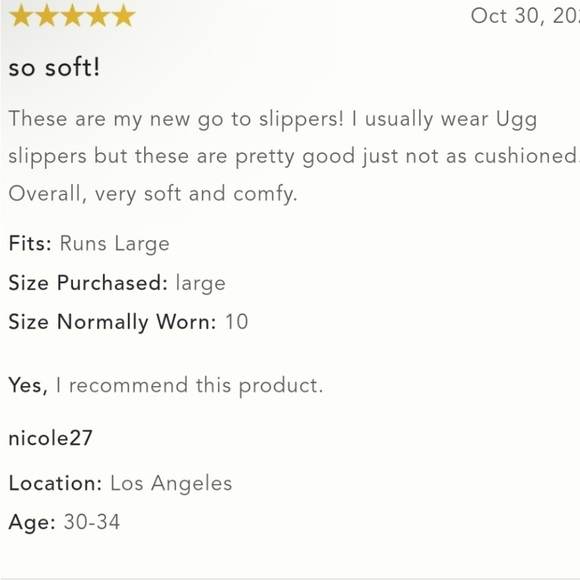 Anthropologie Teddy Slide Brown Fuzzy Slippers-M/L - Picture 8 of 10